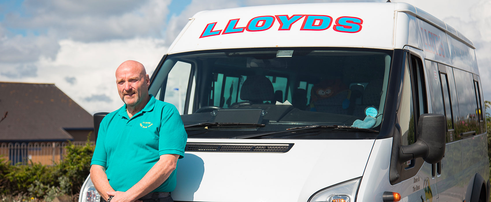 PML Supporting David of Lloyds Mini Bus Hire